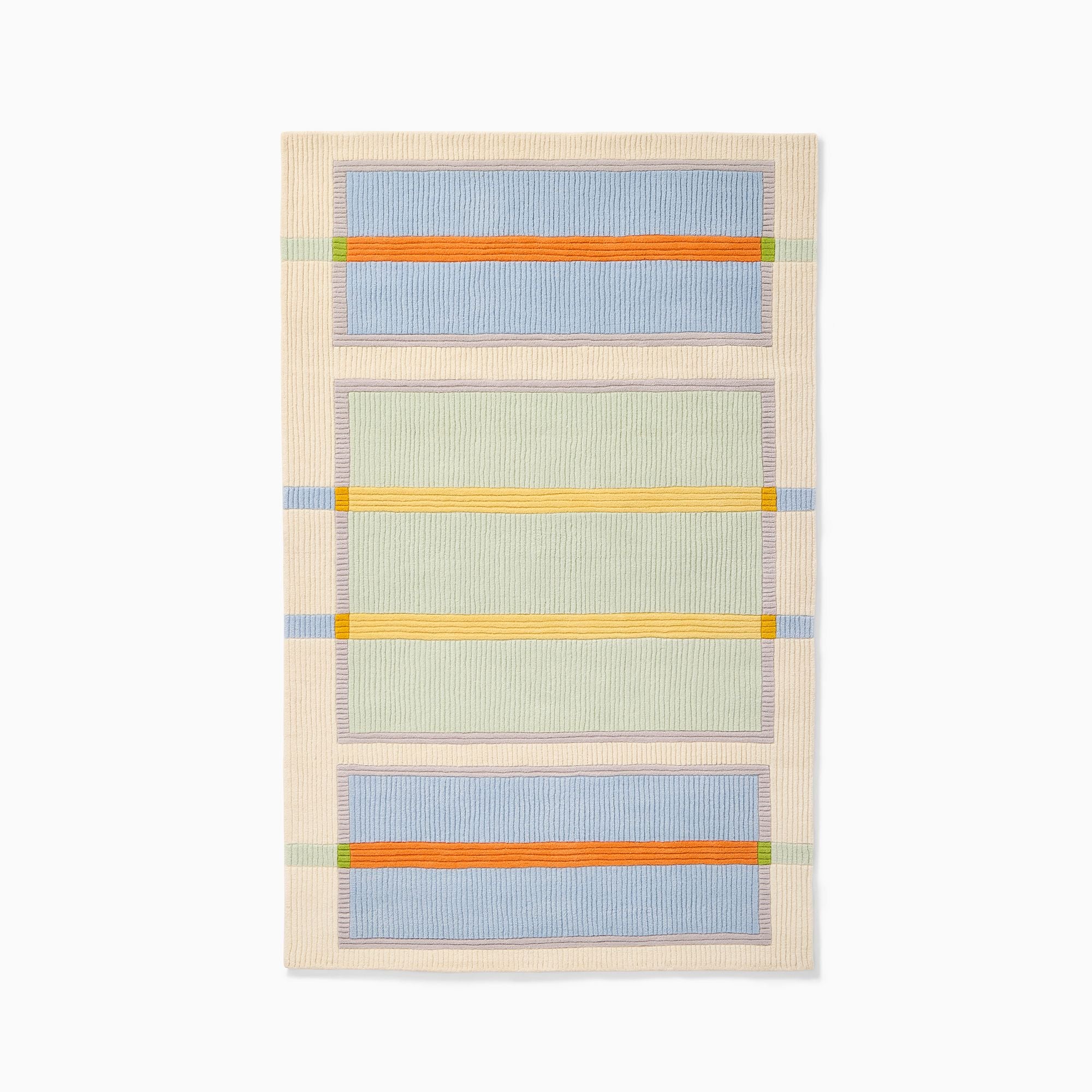 Pastel Horizon Wool Rug