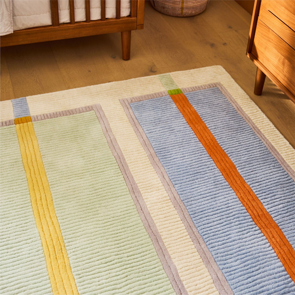 Pastel Horizon Wool Rug
