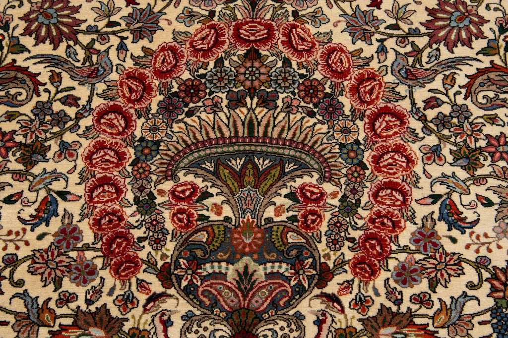 The Eden Arch Hand-Knotted Tree of Life Mehrab Rug