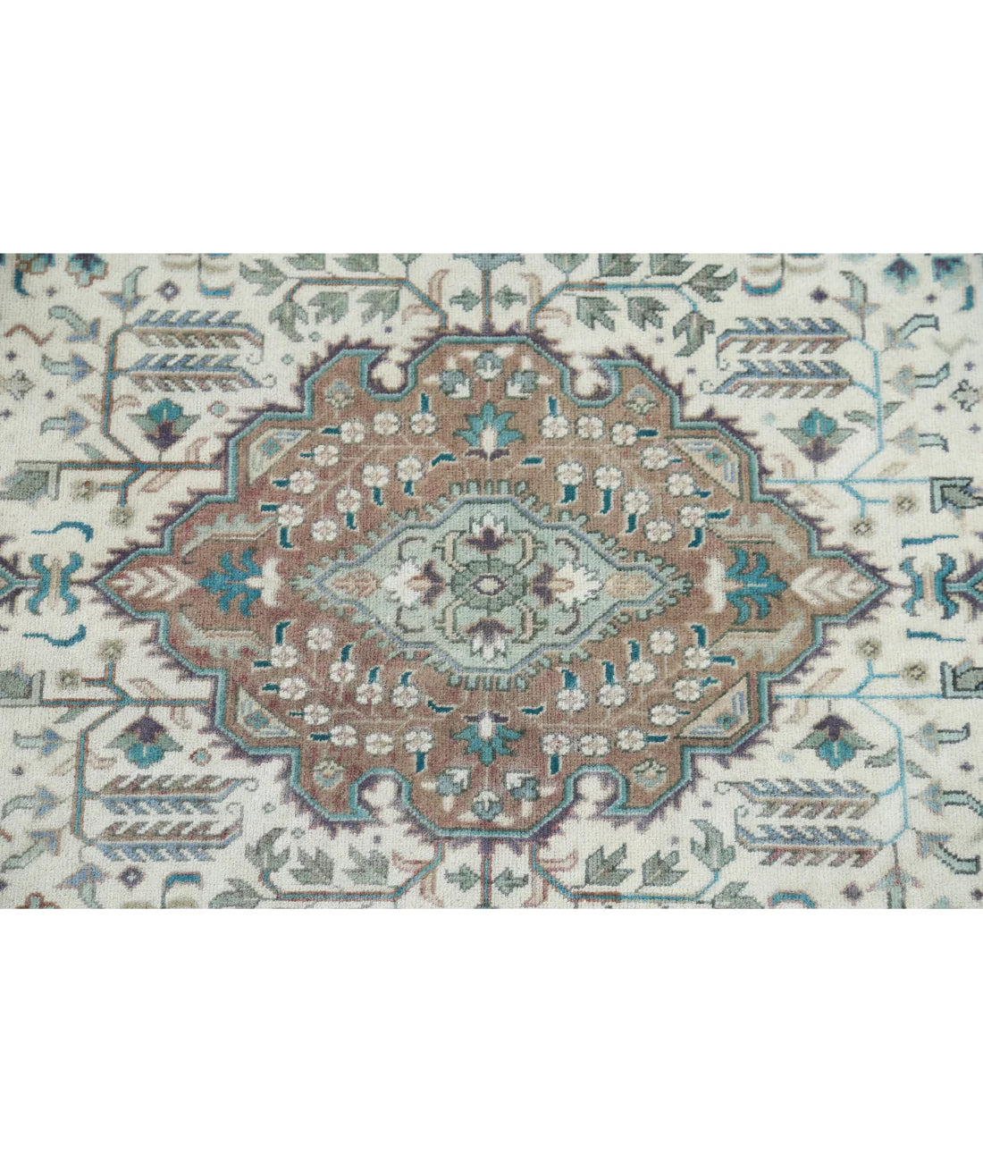 Vintage Persian Tabriz Hand-Knotted Wool Heirloom Rug