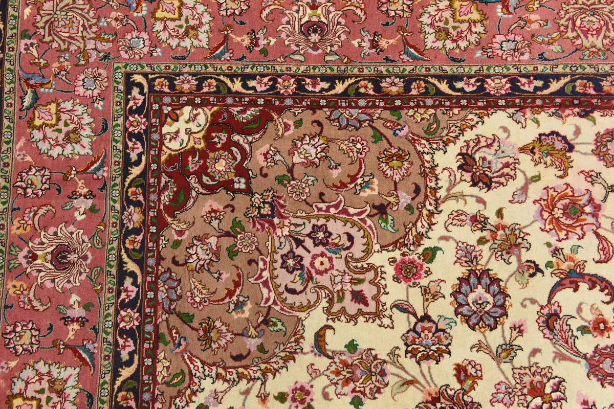 Imperial Kashan Palace Medallion Wool Masterpiece Rug