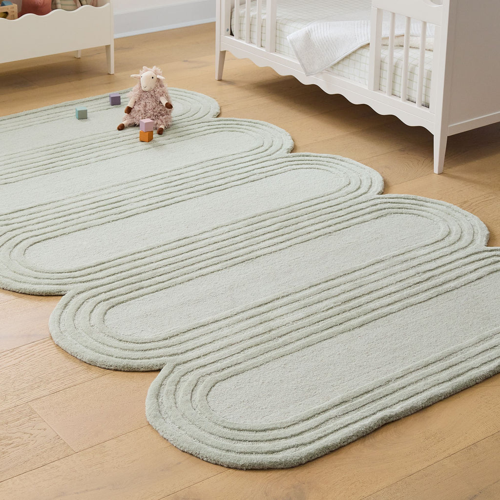 Echelon Curve Wool Rug