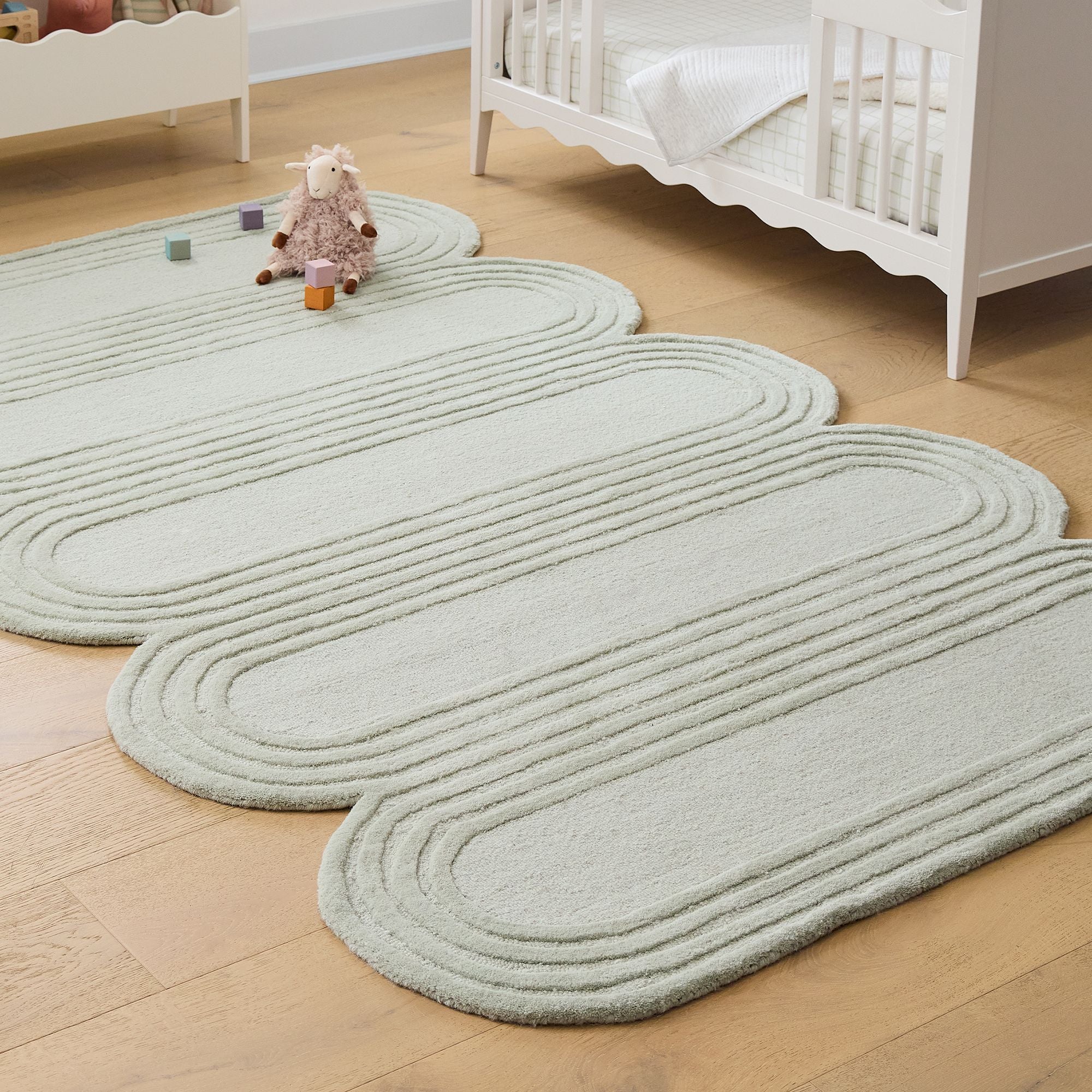 Echelon Curve Wool Rug