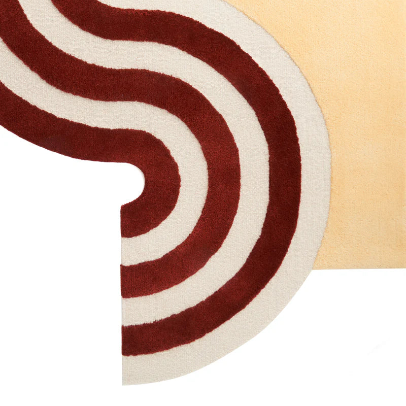 Contemporary Geometric Statement Carpet