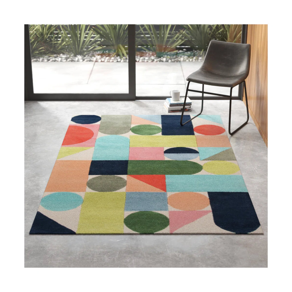 Playhouse Geometry Wool Rug