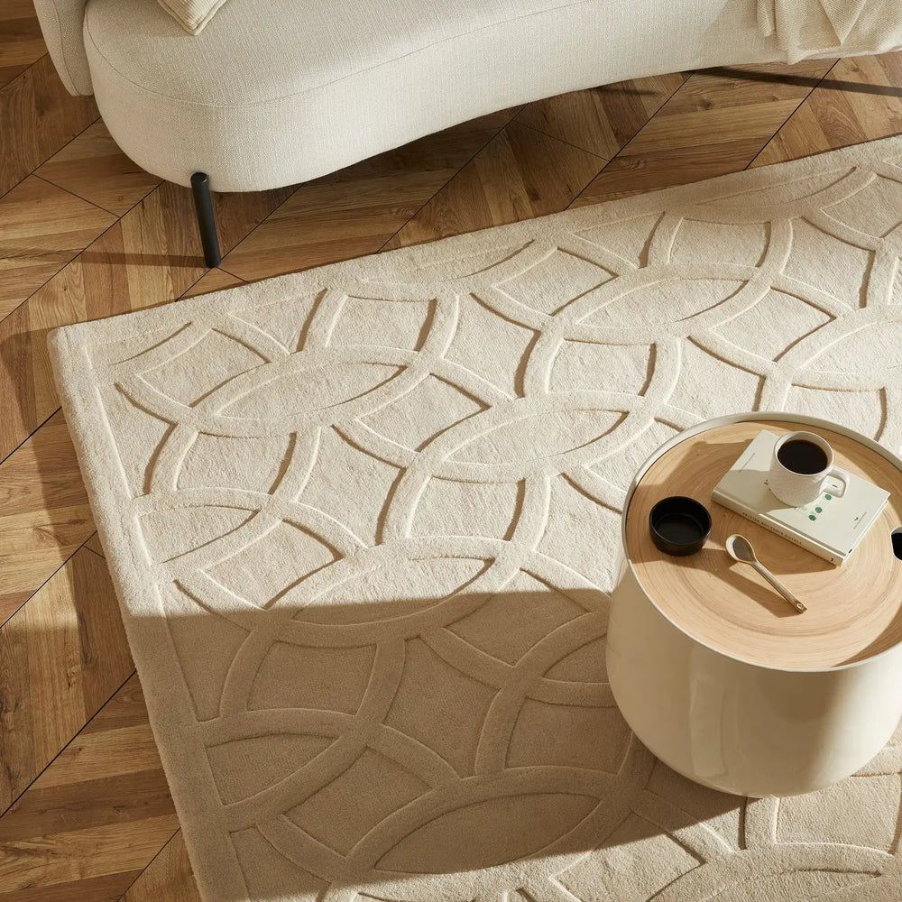 Luxury Cream Wool Carpet