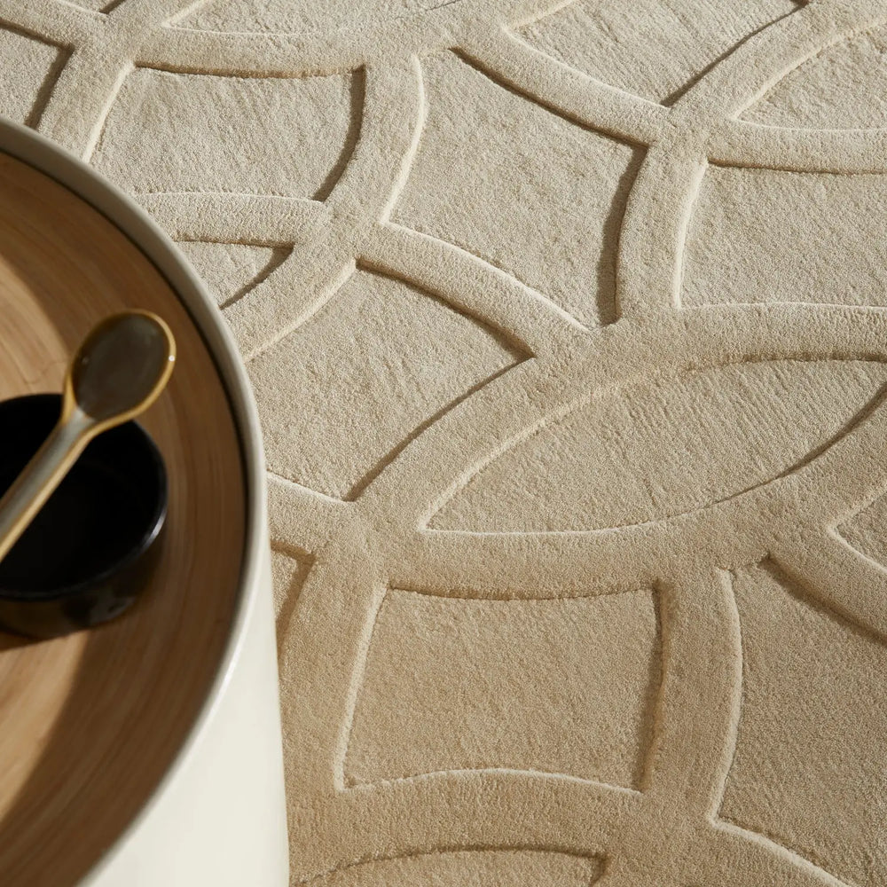 Luxury Cream Wool Carpet