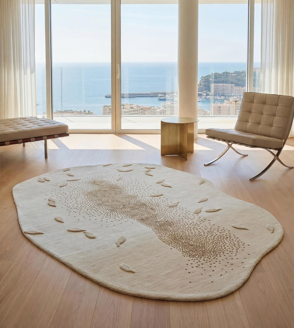 Drifting Seeds Wool Rug