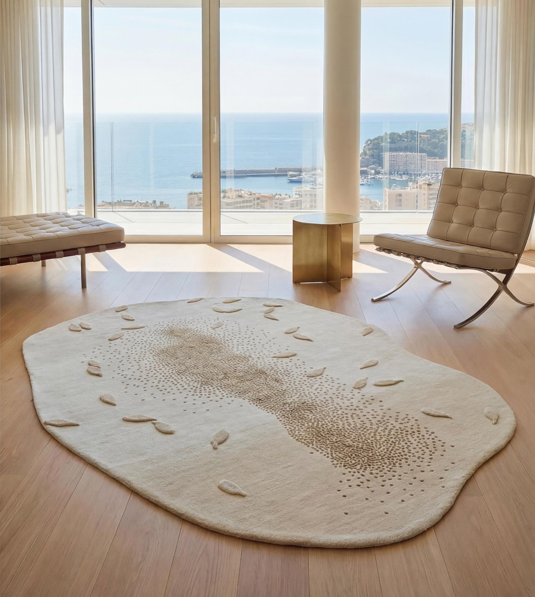 Drifting Seeds Wool Rug