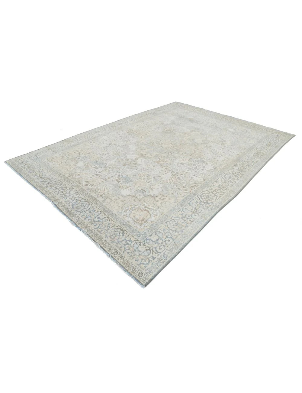 Hand-Knotted Heirloom Arabesque Wool Area Rug