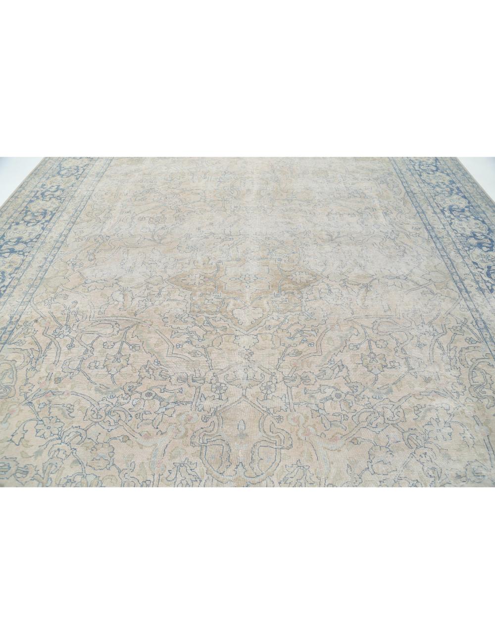 Hand-Knotted Tabriz Wool Persian Rug