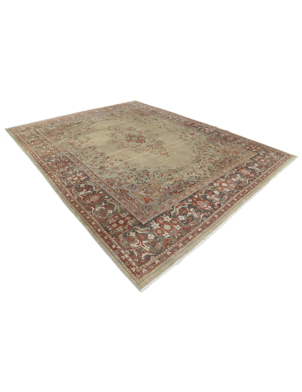 Hand-Knotted Sovereign Medallion Wool Rug