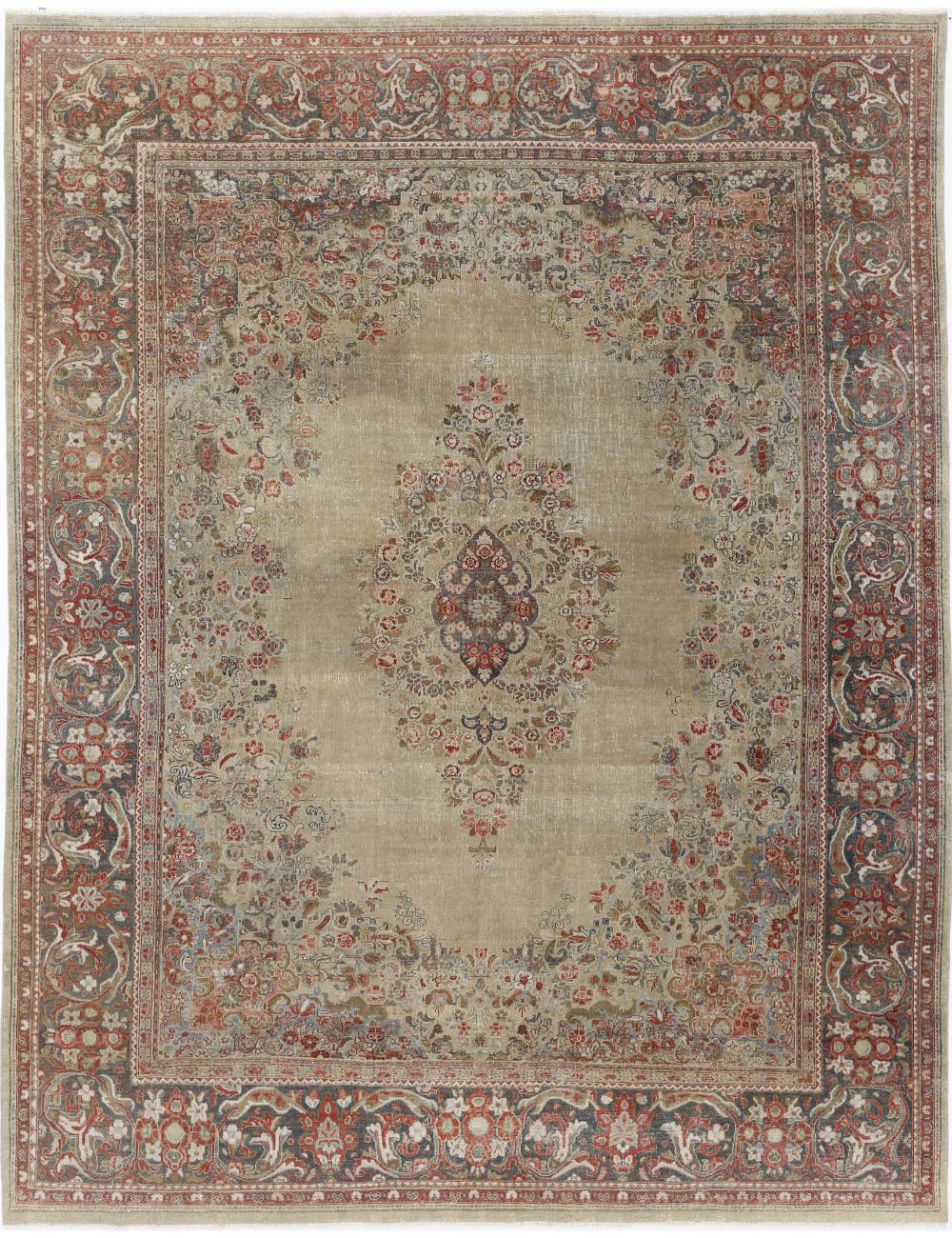 Hand-Knotted Sovereign Medallion Wool Rug