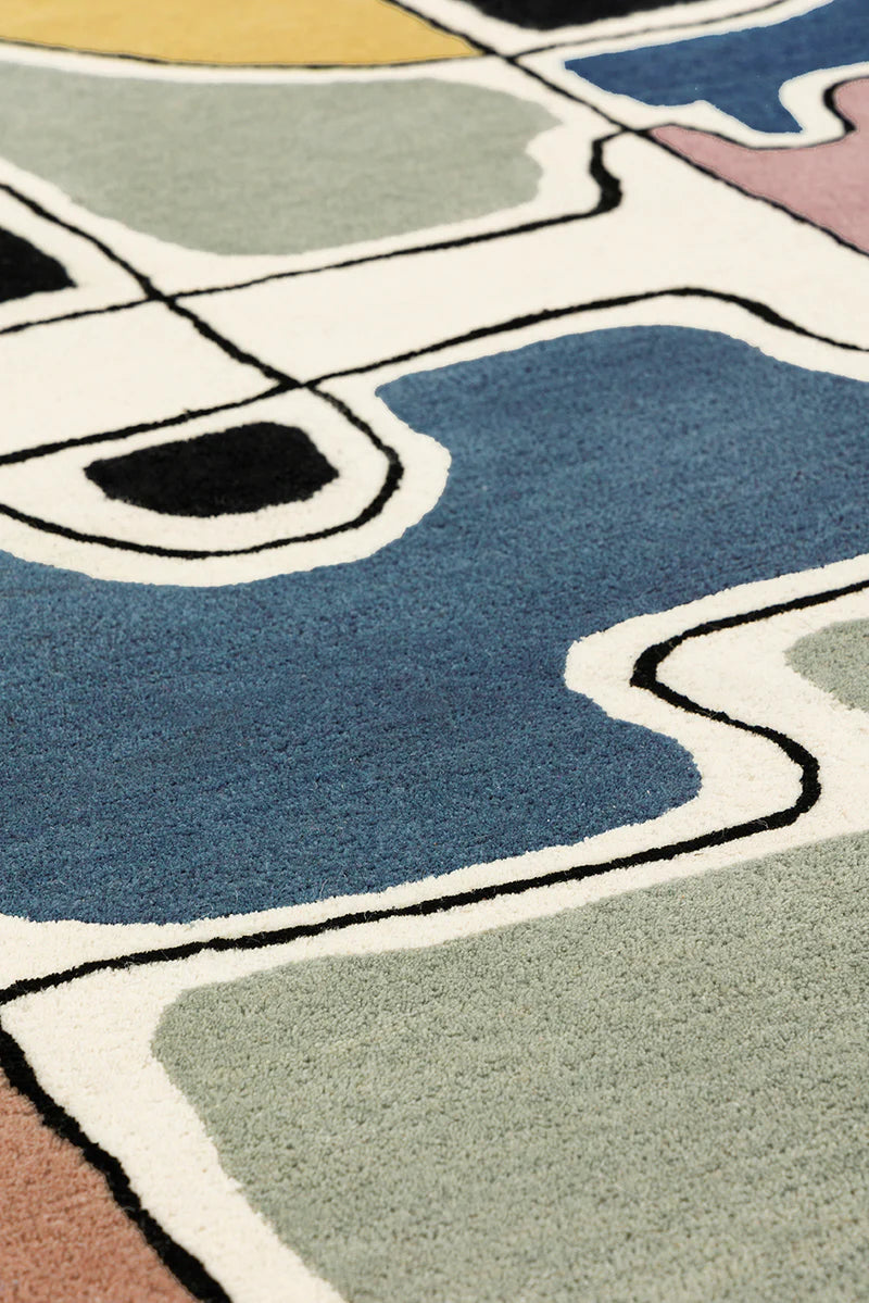 Contemporary Designer Area Carpet for Elegant Interiors