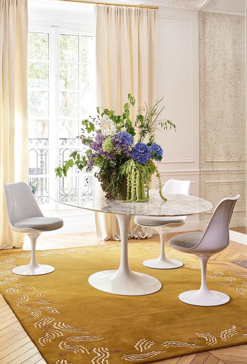 Gold Carpet with Refined Simplicity
