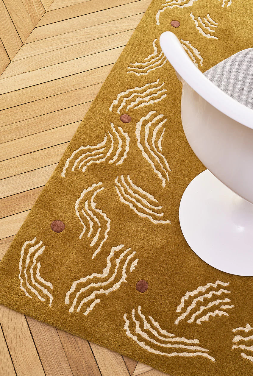Gold Carpet with Refined Simplicity