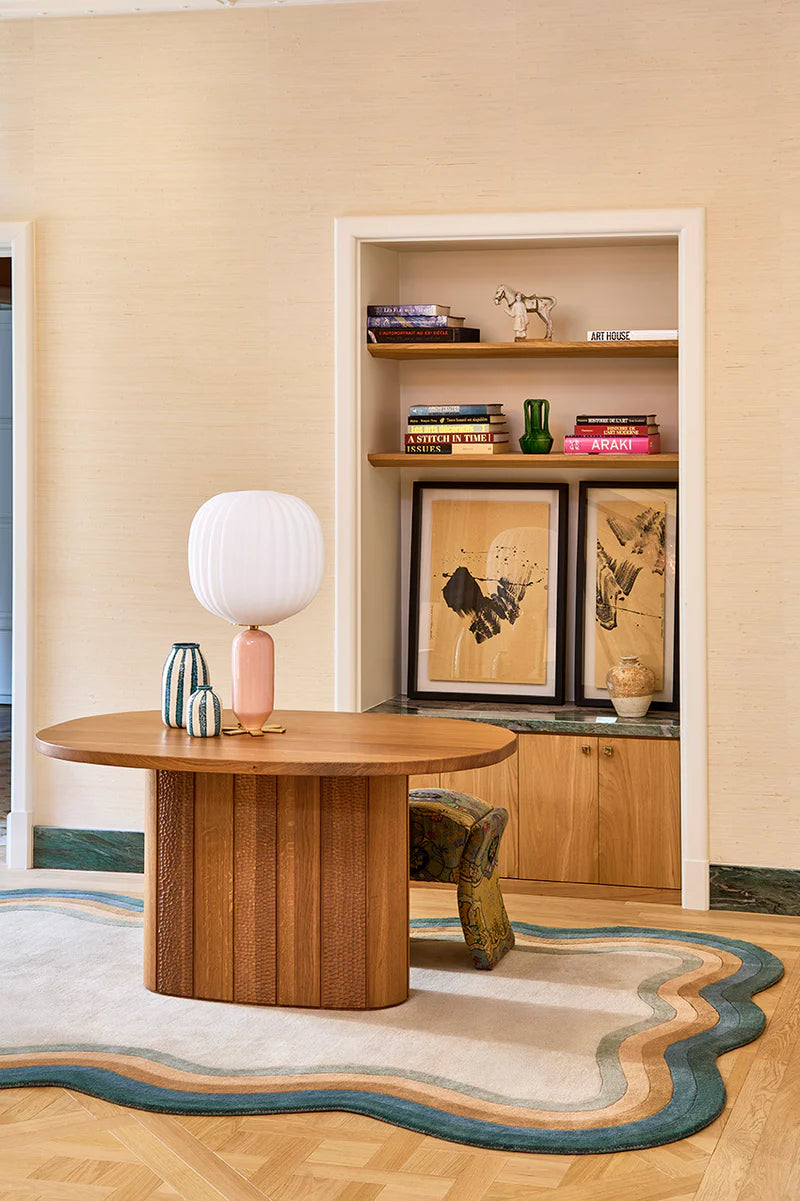 Modern Wavy Silhouette Rug