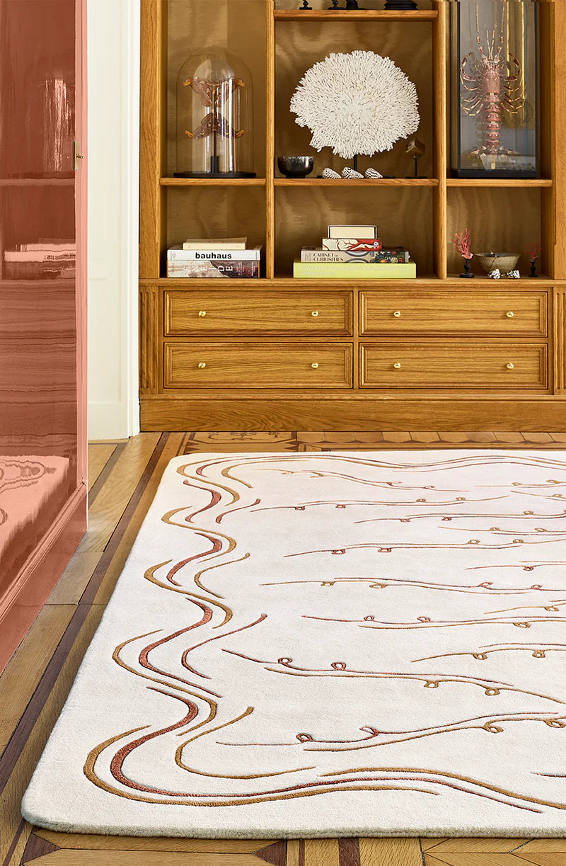 Luxury Freehand Line Carpet