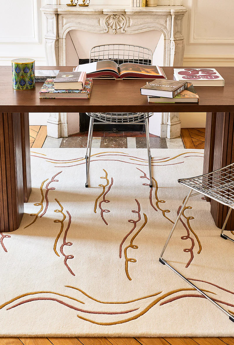 Luxury Freehand Line Carpet