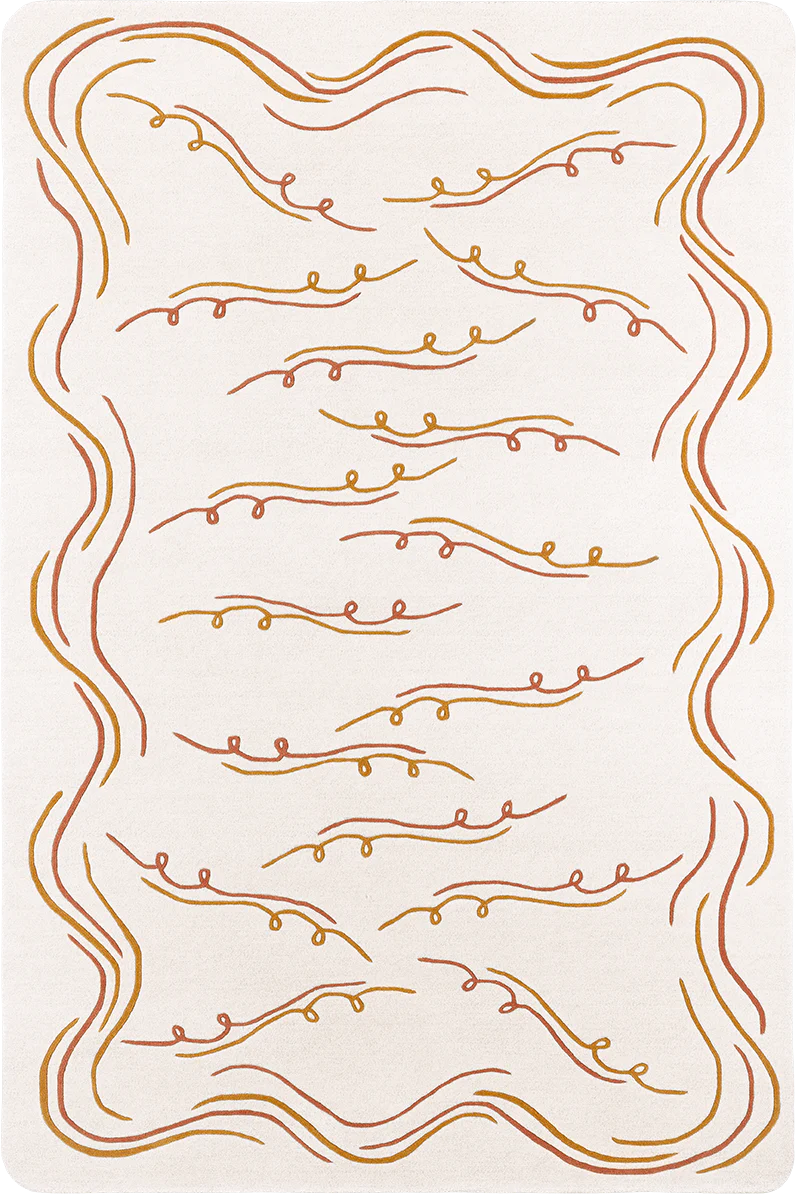 Luxury Freehand Line Carpet