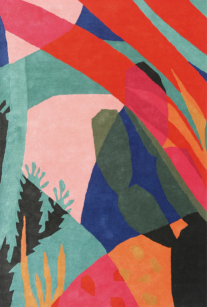 Premium Tropical Expression Rug