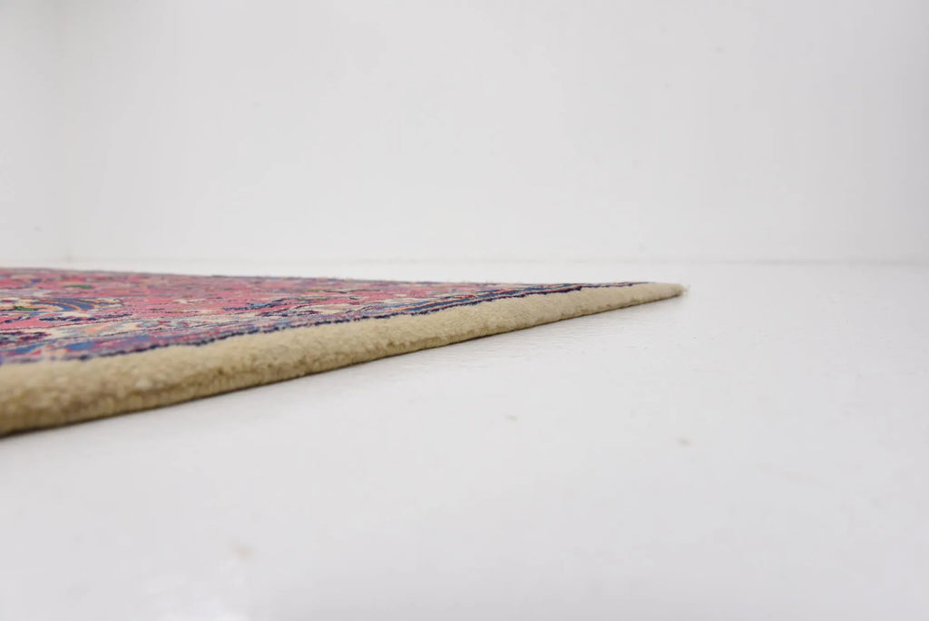 Imperial Khorasan Hand-Knotted Persian Floral Wool Rug