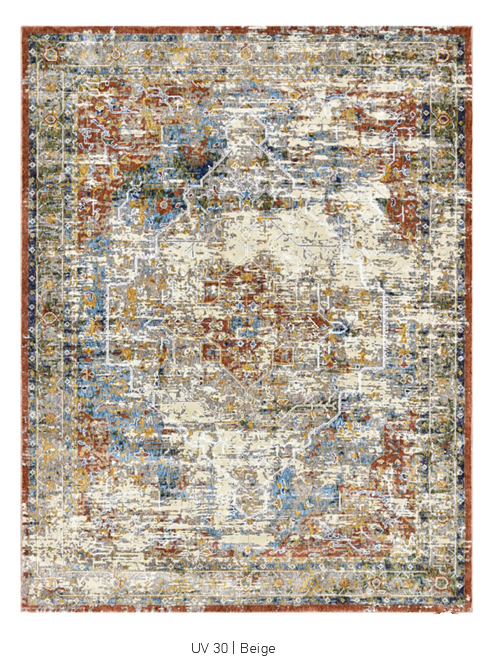 Vintage Persian Beige Area Rug