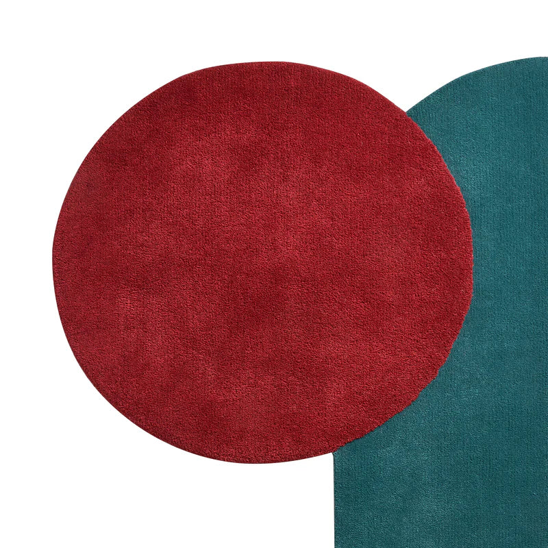 Designer Geometric Wool Rug